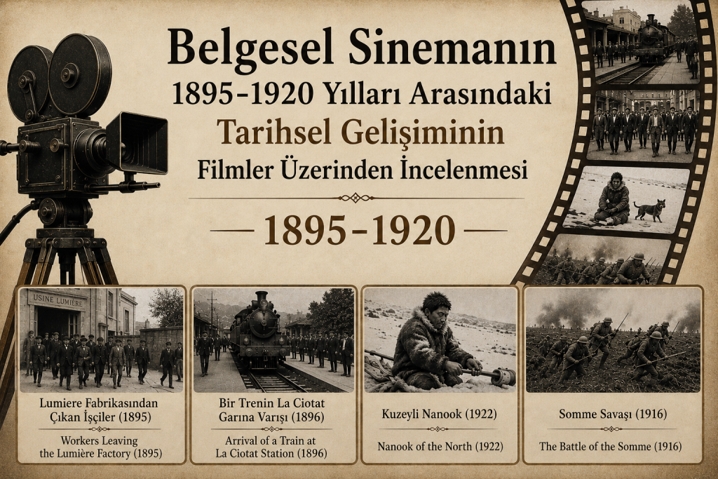 Belgesel Sinemanın 1895-1920 Yılları Arasındaki Tarihsel Gelişiminin Filmler Üzerinden İncelenmesi